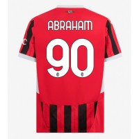 AC Milan Tammy Abraham #90 Fußballbekleidung Heimtrikot 2024-25 Kurzarm